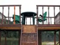 Сплав на двухэтажном плоту по реке Уфа, фотография 5
