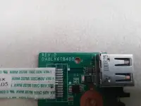 Pavilion dv6-3000 разъем плата usb  DA0LX6TB4D0 REV:D, фотография 2