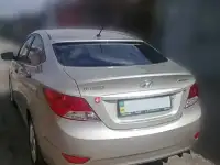 Козырек (бленда) заднего стекла  для Hyundai Accent (c 2010), фотография 2