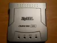 Модем zyxel omni 56K, фотография 2
