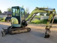 Миниэкскаватор Yanmar 35, 4 тонны, 3 ковша