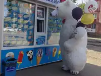 Белый мишка поздравление., фотография 5