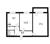 Продается 2-комн. квартира 49 кв.м., фотография 11