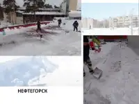 Уборка снега чистка крыш наледи, фотография 3