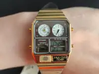 Наручные часы Citizen Ana-Digi Temp Gold