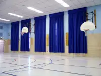 Текстильные шторы и занавеси для спортивных сооружений. Пошив., фотография 2