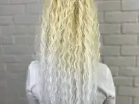 Афрокосы, косички Зизи, брейды, афрохвост, фотография 5
