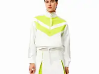Женский свитшот lacoste на молнии
