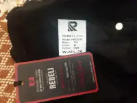 Новые джинсы мужские черные стильные фирмы  Rebeli
