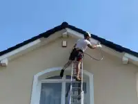 Сколько стоит покраска крыши дома за кв метр кисточкой в Домодедово.