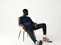 Мужское поло lacoste l.12.21 classic fit с длинным рукавом, фотография 7
