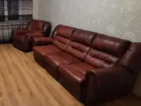 Диван, кресло кожа