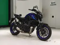 Мотоцикл naked bike Yamaha MT-07 рама RM33J нэйкед байк среднекубатурный спортивный дорожный гв 2022, фотография 3