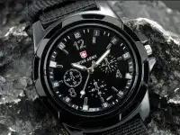 Новые часы Swiss Army Black, фотография 8