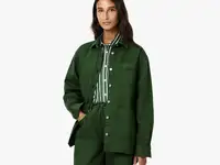 Женская джинсовая куртка lacoste из органического хлопка