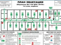 План эвакуации по ГОСТу