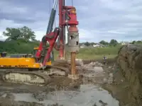 Буронабивные сваи, фотография 2