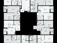 1-но комнатная квартира, 38,50 м², 7 эт., ЖК А101 Лаголово, фотография 2