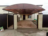 Изготовление и установка заборов из профлиста  Монтаж ворот, калиток из профнастила, фотография 2