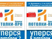 Натяжные потолки в Воронеже дилерам, по Вашим размерам