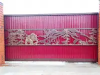 Ворота распашные, откатные, фотография 6