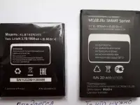 Обменяю или продам аккумулятор KLD 180N345 Li-IoN 1800мАч для смартфона МТС SMART Sprint 4G на такой же но с габ 50х70х4