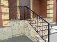 Кованые перила и входные группы, фотография 11