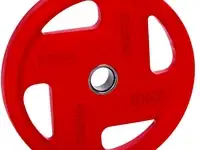 Диск обрезиненный цветной profi-fit fassion d-51, 25 кг