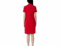 Женское платье-поло lacoste slim fit, фотография 2