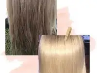 Кератиновое выпрямление волос