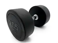 Гантель unix fit pro круглая обрезиненная 27,5 кг / шт.