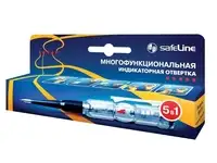 Отвертка индикаторная многофункциональная safeline 5в1