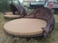Лежак кровать садовый, фотография 12