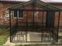 Металлическая беседка разборная «Домик»