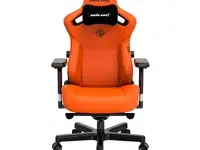Кресло игровое anda seat kaiser 3, цвет оранжевый, размер l (120кг),