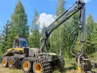 Харвестер Ponsse Ergo 8w 2019 г, 3700 м/ч, из Европы