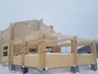 Дома, дачи, беседки из оцилиндрованного бревна