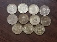 Набор монет 10 рублей ГВС10 шт