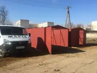 Новый металлический  сборный гараж