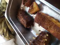 Конина, ял сало загривка, говядина и куриные окорочка домашнего копчения, фотография 8