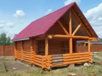 Шлифовка срубов, покраска, отделка по дереву