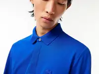 Мужское поло lacoste с длинными рукавами
