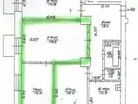 Продам 2 смежные комнаты в 4-комн квартире, ул. Ульяновых, дом 31, фотография 11