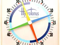 Четырехстрелочный секундомер hydrotonus