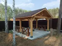 Строительство деревянных беседок, фотография 5