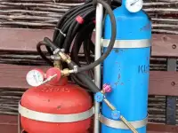 Газосварочный пост кислород - пропан, 5 л