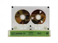 Аудиокассета Novodel Shop 2 с золотистыми катушками, фотография 6
