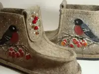 Обувь из войлока