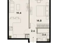 Продам 1 комнатную квартиру