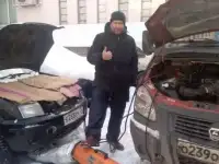 Обогреть машину Челябинск,запустить,прикурить аккумулятор